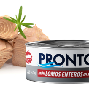 Atún Pronto, lomos enteros en aceite
