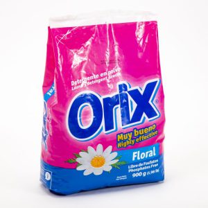 Detergente en polvo Orix, Floral