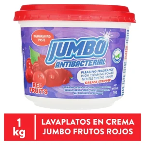 Jabón lavaplatos Jumbo, frutos rojos