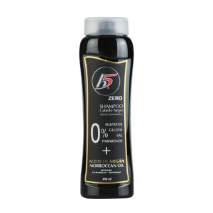 Shampoo h5 Zero, cabello negro