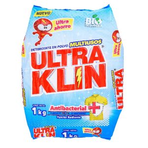 detergente en polvo ultraklin, Antibacterial