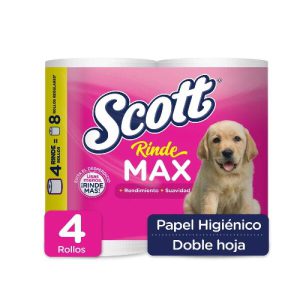 papel higienico Scott, rindemax